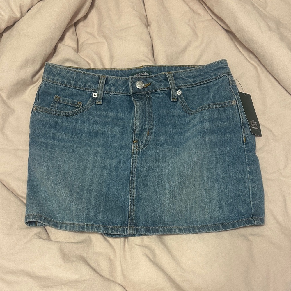 Denim Mini Skirt